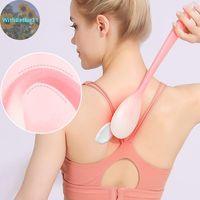Better Multi-Function Lotion Ointment Applicator ซิลิโคนยาว Body Cleaner แปรงอาบน้ํา Back Applicator TH