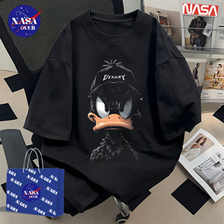【พร้อมส่ง】🔥NASA ใส่ได้ทั้งชายหญิง เสื้อยืดแฟชั่นโอเวอร์ไซส์ …