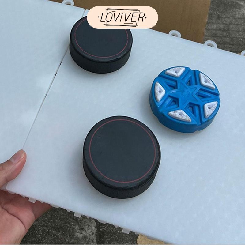 4 ชิ้น Ice Hockey Training Board PETG Passing Roller Skating Ball แบบพกพา Home Roller Skating Ball ฝึก Ice Hockey Board - รูปที่ 4
