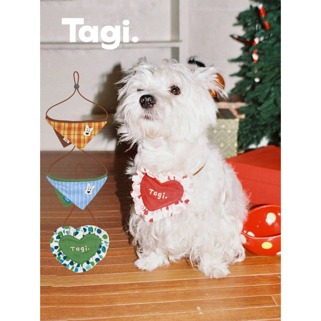 Tagi. Haha Puppy Love Drool Bib