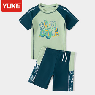YUKE ชุดว่ายน้ํา ชุดว่ายน้ำสำหรับเด็กชาย quick-drying boys' …