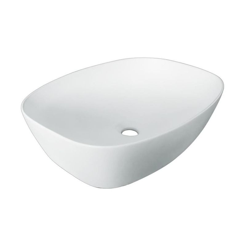 GELATO BATH BT-8483B อ่างล้างหน้าวางบน เหลี่ยม ขาว