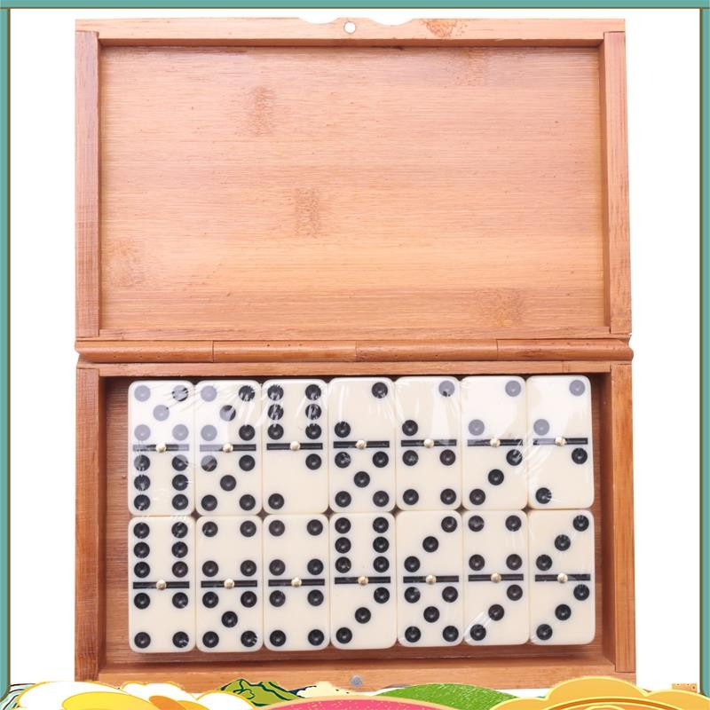 28 ชิ้น/เซ็ต Domino Domino ของเล่นท่องเที่ยวตลกตารางเกมเด็กเด็กการศึกษาของเล่นสําหรับของขวัญเด็ก