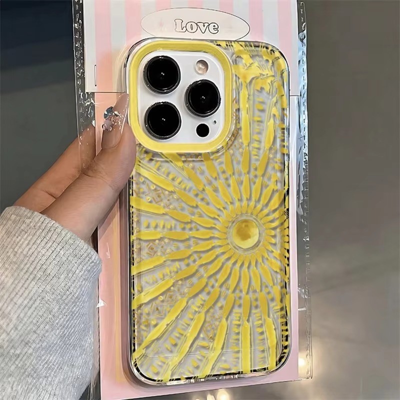 โปร่งใสเคสโทรศัพท์สําหรับ Poco X6 Pro X5 X7 F6 M6 C65 Mi 14T 13T 14 Pro 11 12 13 Lite Radian Sunshine พิมพ์ฝาครอบ