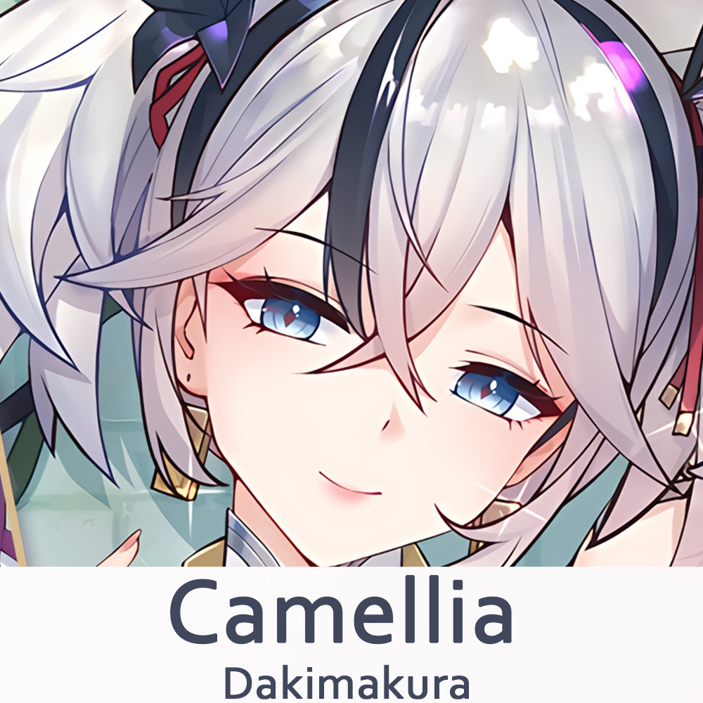 Wuthering Waves Camellia Dakimakura 2WAY Hing Body Case อะนิเมะหมอนปลอกหมอนอิง