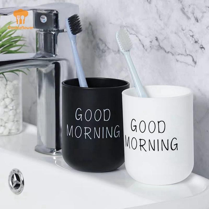 Ckfr 1PC แบบพกพา Creative ซักผ้าปากถ้วยพลาสติก Home Hotel แปรงสีฟันห้องน้ําใหม่