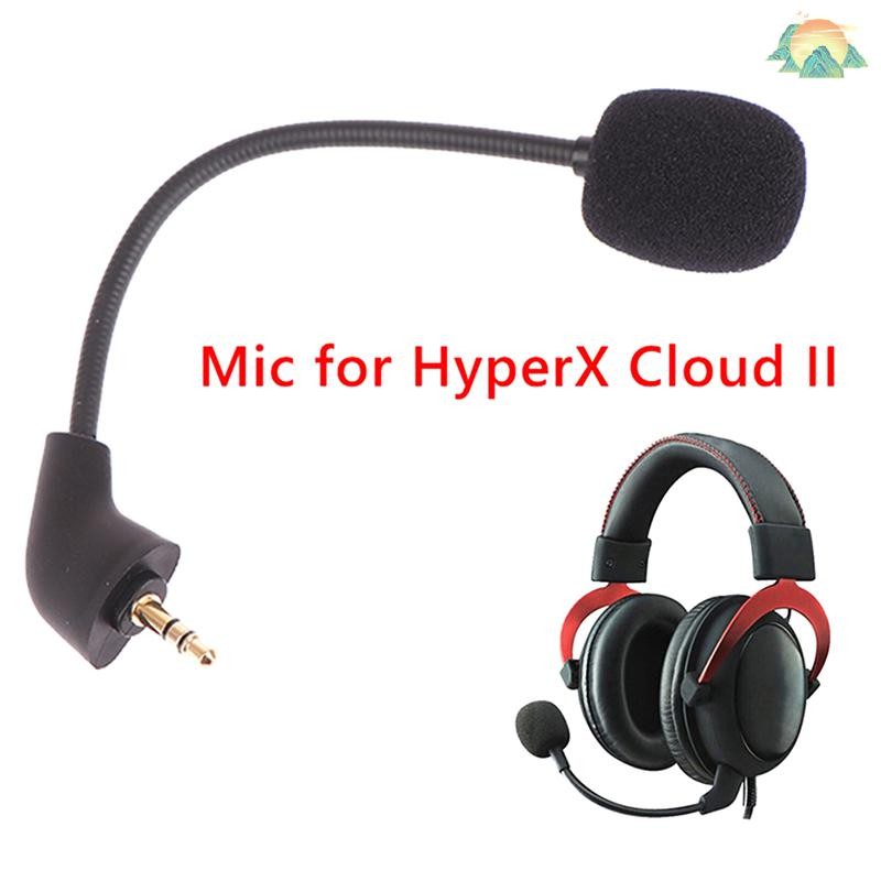 [TO] เปลี่ยนเกมไมโครโฟน 3.5 มม.ไมโครโฟนสําหรับ Kingston HyperX Cloud 2 II X Core อุปกรณ์เสริมชุดหูฟังสําหรับเล่นเกม TH
