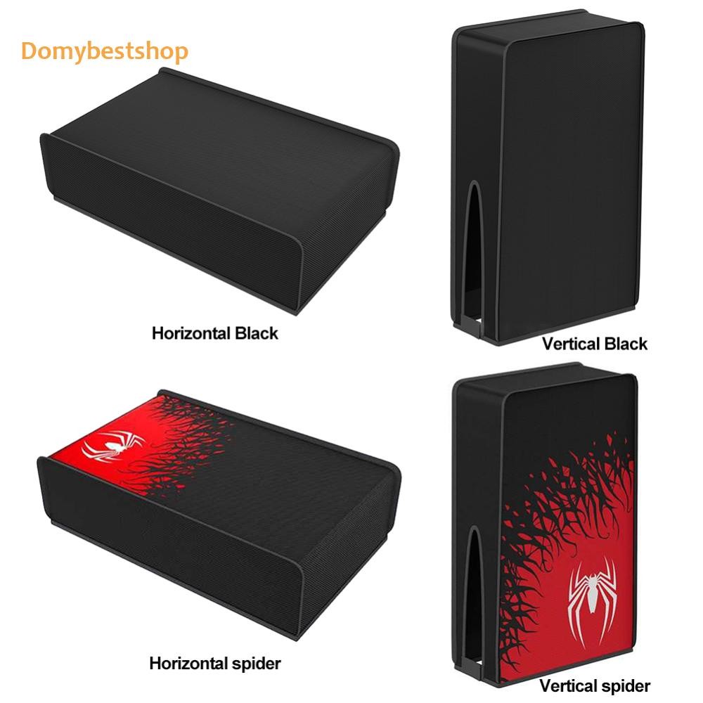 แนวตั้ง/แนวนอนป้องกันฝุ่นผ้า Oxford กันน้ําสําหรับ PS5 Slim Console [Domybestshop.th]