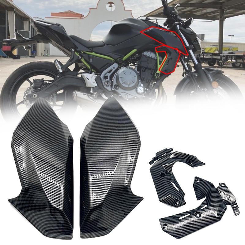 Yแผงแฟริ่งหม้อน้ำรถจักรยานยนต์ Z650สำหรับ Kawasaki Z 650 2017 2018 2019ด้านหน้าถังแก๊สฝาครอบด้านข้าง
