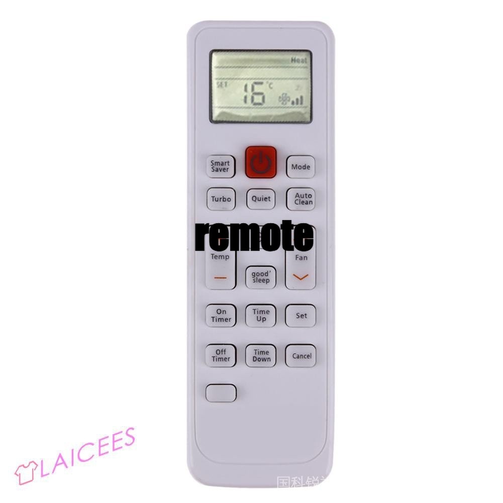 (♡) รีโมทคอนโทรลเครื่องปรับอากาศสากลสําหรับ Samsung db93-11489l db63-02827a db93-11115u db93-11115k (สีขาว)