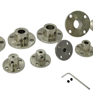 CP-T ขนาด 2-14mm แป้นยึดแกนมอเตอร์ คัปปิ้ง Rigid Flange Coupling Shaft Coupler Connector ตัวยึดแกนมอเตอร์ ข้อต่อเพลา ...