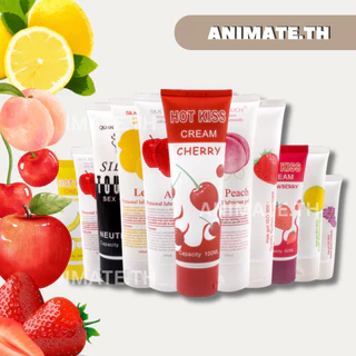 Hot kiss เจลหล่อลื่น สารหล่อลื่น น้ำยาหล่อลื่น กลิ่นผลไม้ 100ML พร้อมส่ง
