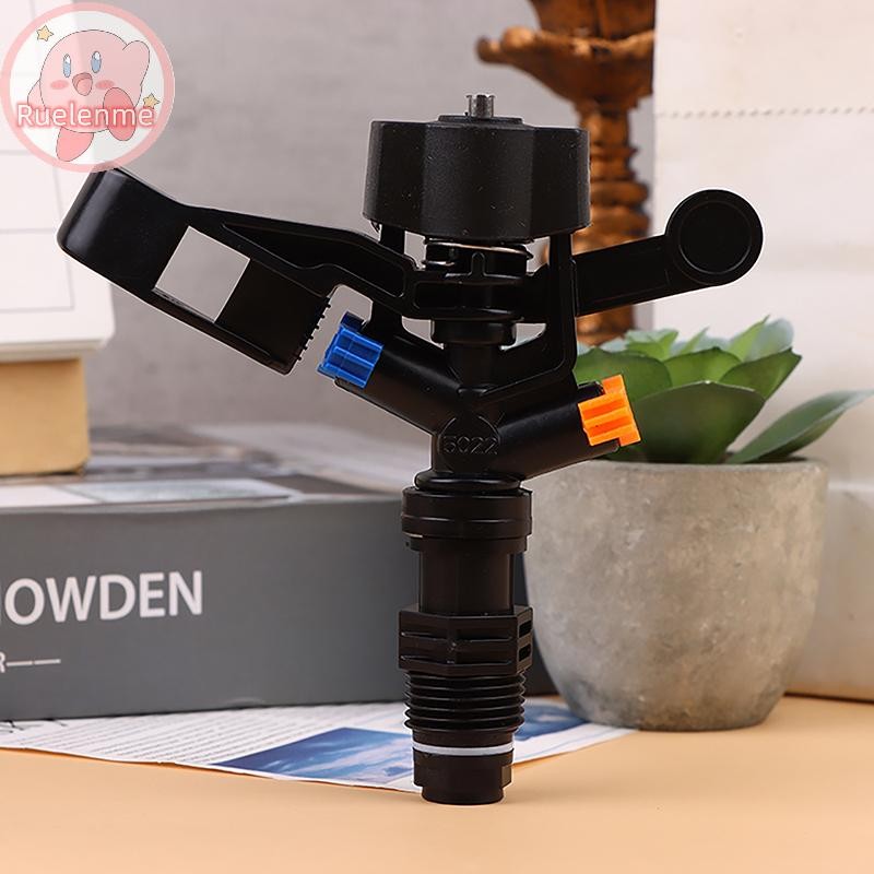 ถูกต้อง สนามหญ้าชลประทาน Rotag Sprinkler 360 องศาอัตโนมัติหมุนสองหลุมน้ําหัวสวน Yard รดน้ําหัวฉีดสปริงเกลอร์ TH