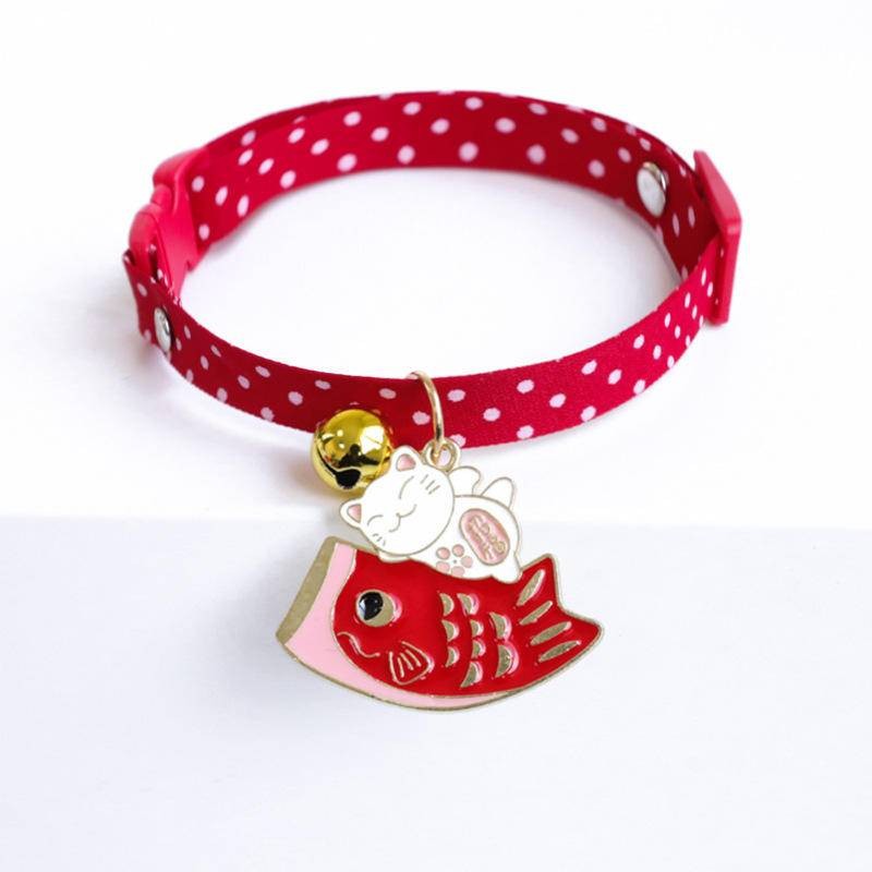 สัตว์เลี้ยงปีใหม่ปลอกคอสุนัขน่ารักโอนปลอกคอสัตว์เลี้ยงอุปกรณ์เสริมปรับคอแมวความปลอดภัยจับมือปลอกคอ - รูปที่ 7