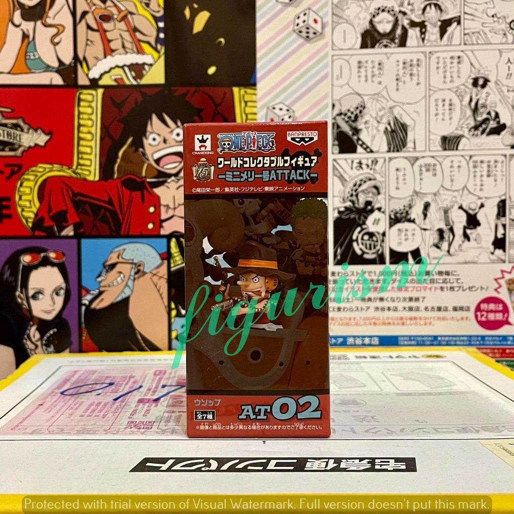 🔥 WCF Usopp อุซป Vol.Attack แอทแทค one piece วันพีซ At 02 🔥 ของแท้ จาก ญี่ปุ่น💯