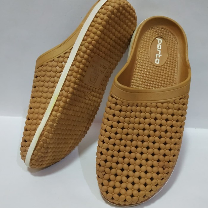 MALL586- [besty_mart3] รองเท้าแตะผู้หญิงแบบสวม S36-40 Soft Flex Sandals Porto - ครีม, 36