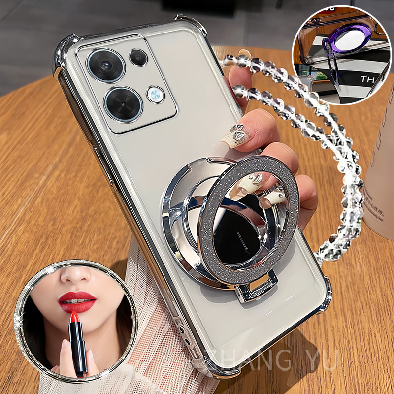 ปลอกอ่อน Redmi note 13 Pro 4G 5G เคสโทรศัพท์ที่ใส่กระจกแต่งหน้า 2025 ใหม่ HD กันกระแทก casee ฝาครอบ