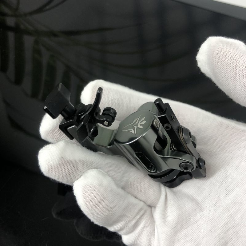 Jason t2 เครื่องสักด้านหลังไดรฟ์ Shrrapnel มอเตอร์เครื่อง Tattoo กดเข็มล้อด้ายเครื่องตัด Fogging All