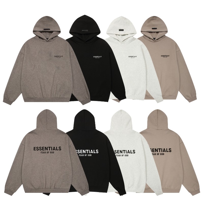 🆕ใหม่ สิ่งจําเป็น ฤดูใบไม้ร่วง/ฤดูหนาวคู่แถวจดหมายพิมพ์เสื้อกันหนาวหมวก หมอก ผู้ชายและผู้หญิงสบายๆด้านบน