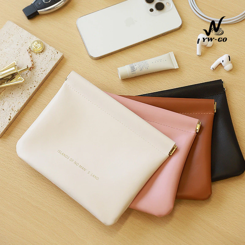 กระเป๋าสตางค์หนัง PU กระเป๋าเก็บหูฟัง เครื่องสำอาง G2754