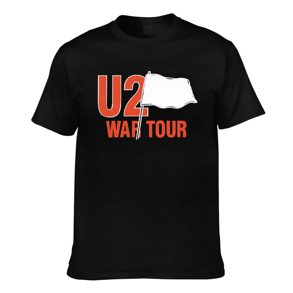 The Music Of The War Tour U2 (2) เสื้อยืดสั่งทําผู้ชาย