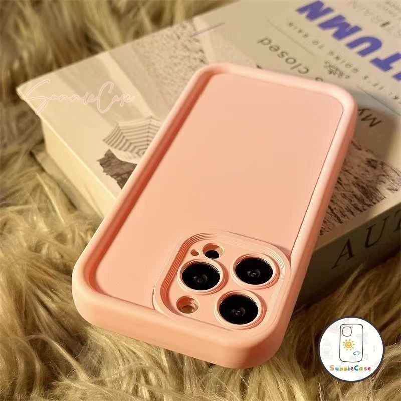 สีพื้น เรียบง่าย สำหรับ เคส Vivo Y02 Y21 Y15 V27 Y20 Y36 Y30 Y11 V25 Y35 Y17 Y12 Y91 Y17s Y16 V29 Y27s Y27 แฟชั่น เคส