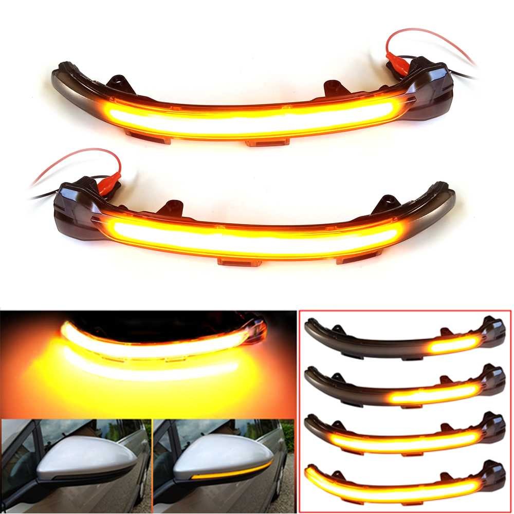 MALICAYANG ไฟเลี้ยวกระจกมองหลังรถยนต์ LED 12V 2 ชิ้น - AL75 - Tinari