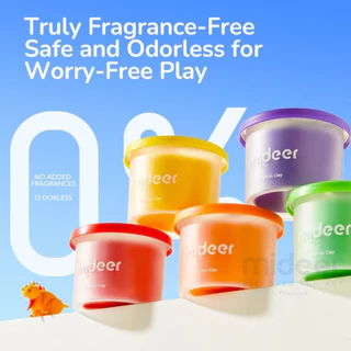Mideer มิเดียร์ Airy Fun Clay – เซ็ทปั้นดินเบาอเนกประสงค์ (MD1545)