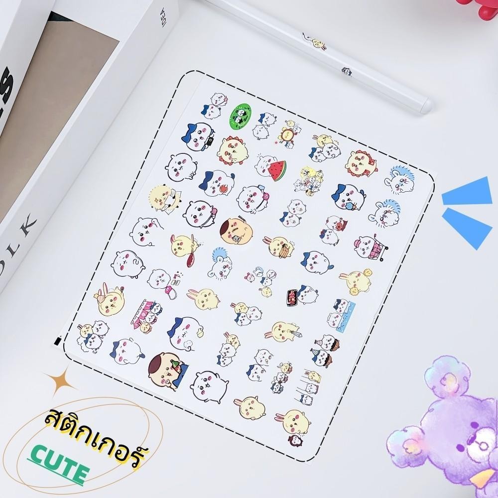 DIY ตกแต่ง สร้างสรร  พร้อมกล่อง Sticker  น่ารักกันน้ำ ตกแต่ง ไดอารี่ สติ๊กเกอร์ไดคัท ลายน่ารัก - ภาพย่อย 2