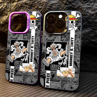 นิกะ เกียร์ห้า เคสไอโฟนหรูหราไฮโซ For iphone 11 12 13 14 15 16 Pro MAX XR 14Plus X XSMAX 7Plus เคสโทรศัพท์กันกระแทก
