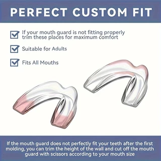 เครื่องมือจัดฟันซิลิโคน Dental Protector ช่วยให้นอนหลับ ลดการนอนกรน การกัดฟัน การออกแบบที่เงียบ (สองรูปแบบ)