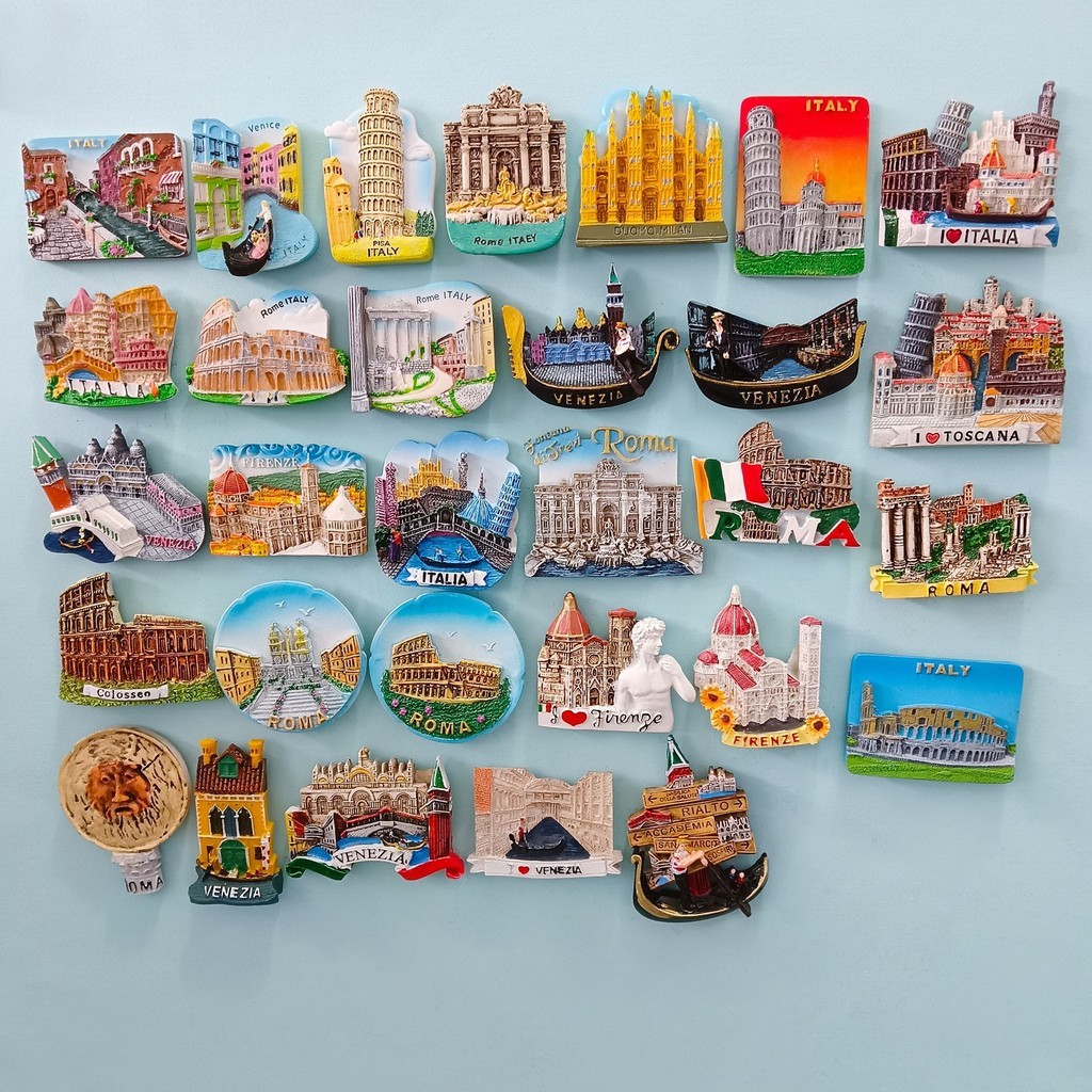 แม่เหล็กติดตู้เย็น ยุโรป Venice อิตาลีตู้เย็นสติกเกอร์ Tourist Collection ของที่ระลึกผู้ผลิต Creative สามมิติ High-Face Handmade ตู้เย็นสติกเกอร์
