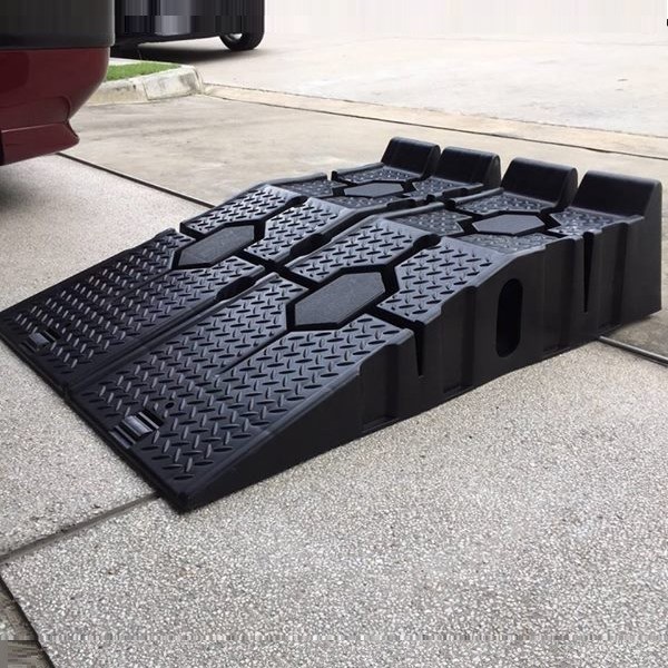 Car Ramp รองล้อยกรถ แรมป์ แลมป์รองล้อรถ รองล้อรถ แรมป์รองล้อยกรถ ทางลาด - รูปที่ 2