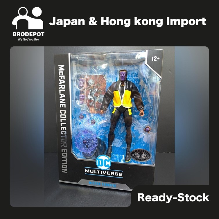 [Ready stock] McFarlane DC COLLECTOR EDITION 7" #38 MR. TERRIFIC (JUSTICE SOCIETY AMERICA)(CHASE)