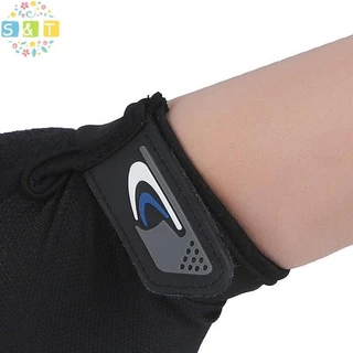 [S&T] ฤดูร้อนชายถุงมือตกปลาผู้หญิงสองนิ้วตัดชายหน้าจอสัมผัส Angling Anti-Slip Sun-Proof Breathable ขี่จักรยานฟิตเนสถุงมือ {th}