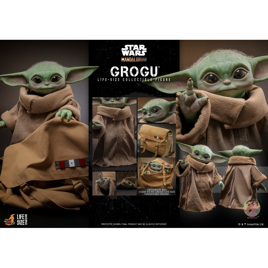 Hot Toys LMS015 Star Wars: The Mandalorian Grogu Life-SizeScale Collectible Figure