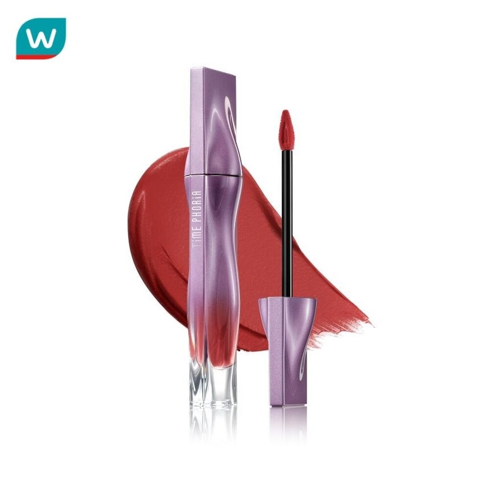 Time Phoria ไทม์ฟอเรีย เนบิวล่า เวลเวท ลิป ครีม 4มล. 003 พิกซิส