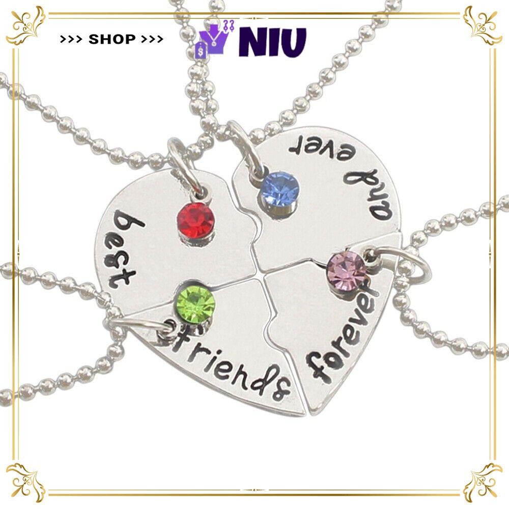 NIU 4 Bff Friend Best Friend Froever Nice สร้อยคอ