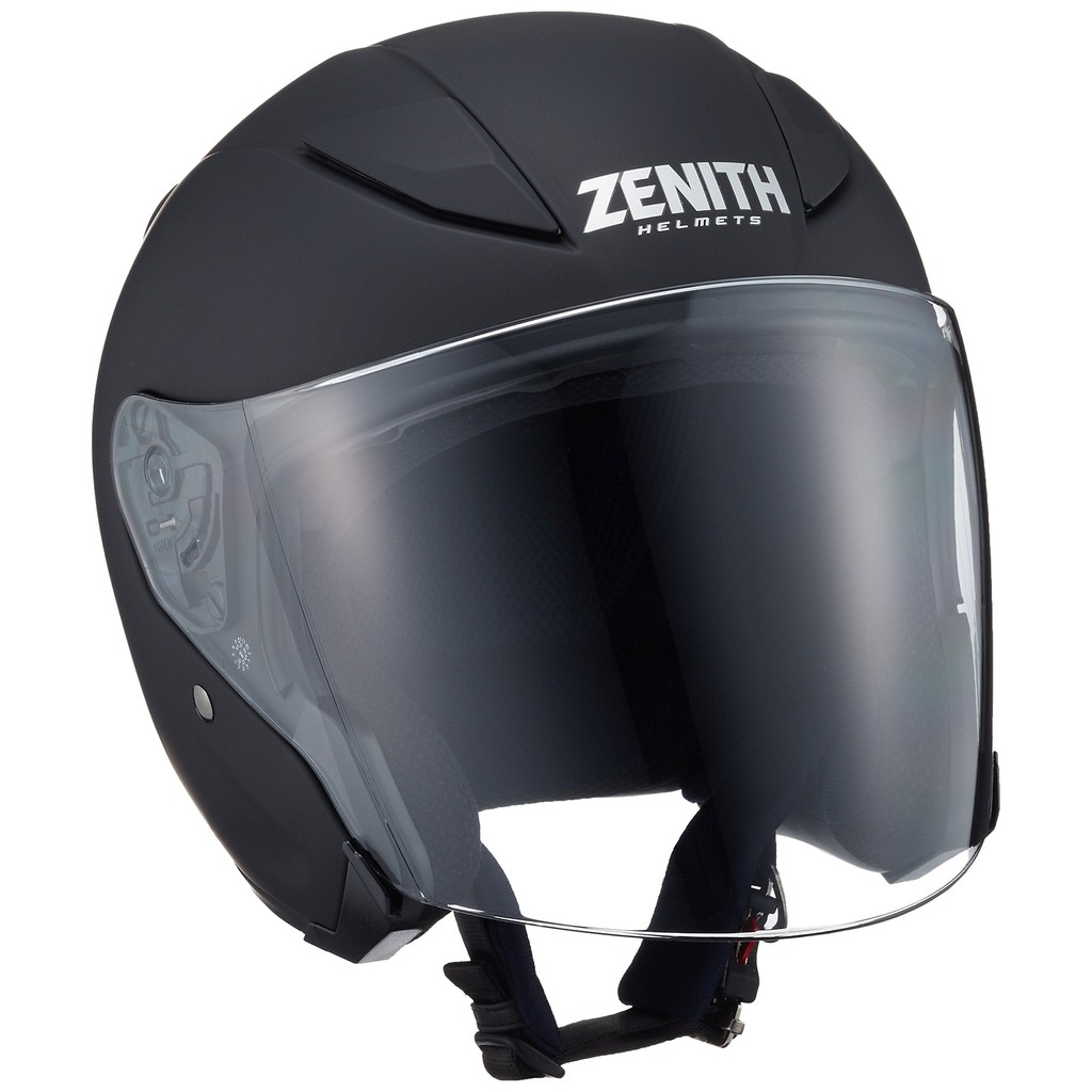 Yamaha Motor Co., Ltd. Motorcycle Helmet Jet YJ-20 ZENITH Rubber Tone Black, Size M (57-58 cm), 9079