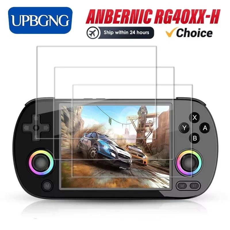 กระจกนิรภัยป้องกันสําหรับ ANBERNIC RG40XX H RG40XXH Anti-scratch หน้าจอป้องกันฟิล์มสําหรับ RG40XX H 