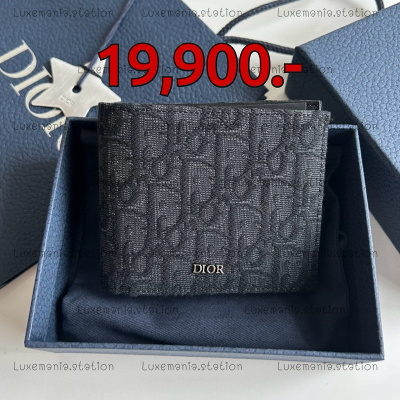 : New!! Dior Men Wallet ‼️ก่อนกดสั่งรบกวนทักมาเช็คสต๊อคก่อนนะคะ‼️