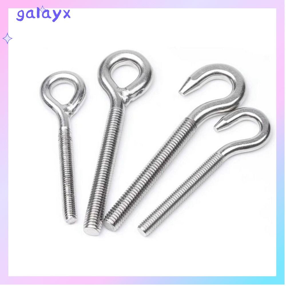 GALAYX 1 PC Bolt แหวน, 304 สแตนเลส Suspension แกะ Eye สกรู, ทนทานไม่มีถั่ว Fasteners เครื่องมือ M4 M5 M6 M8 M10 แขวนตะขอฮาร์ดแวร์