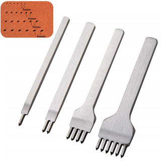 4 ชิ้น/เซ็ต Hole Punchers 3/4/5/6 มม.หนังหัตถกรรมเครื่องมือ …