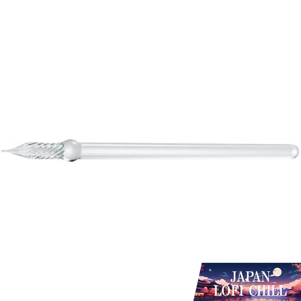 SEKISEI AZON Glass Pen Straw Clear AX-8516-00 ปากกาแก้วดีไซน์ใส เรียบหรู พร้อมกล่องของขวัญ สำหรับผู้