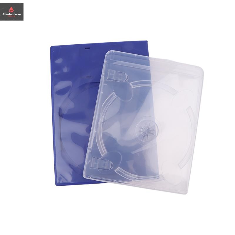 COD สําหรับ PS2 PS3 Game Disc Case กล่องเก็บของพลาสติก Double CD Blu Ray Box DVD Disc Box Dual Pack 