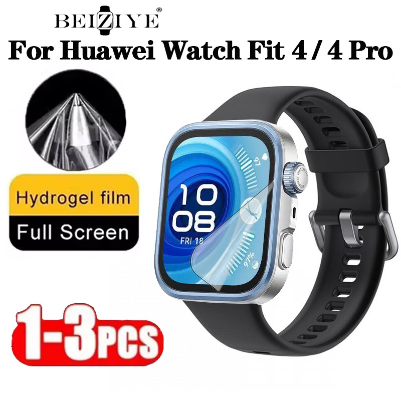 1/3pcs Hydrogel ฟิล์มป้องกันสําหรับ For Huawei Watch Fit 4 Pro สมาร์ทนาฬิกา Soft Clear ฟิล์มป้องกันแบบเต็มหน้าจอสําหรับ For Huawei Watch Fit 4 ไม่ใช่แก้ว