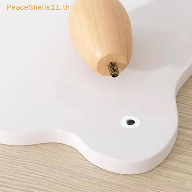 PeaceShells Monitor Stand Riser, Desktop Storage Organizer ชั้นวางพร้อมฐานแล็ปท็อป TH - รูปที่ 4