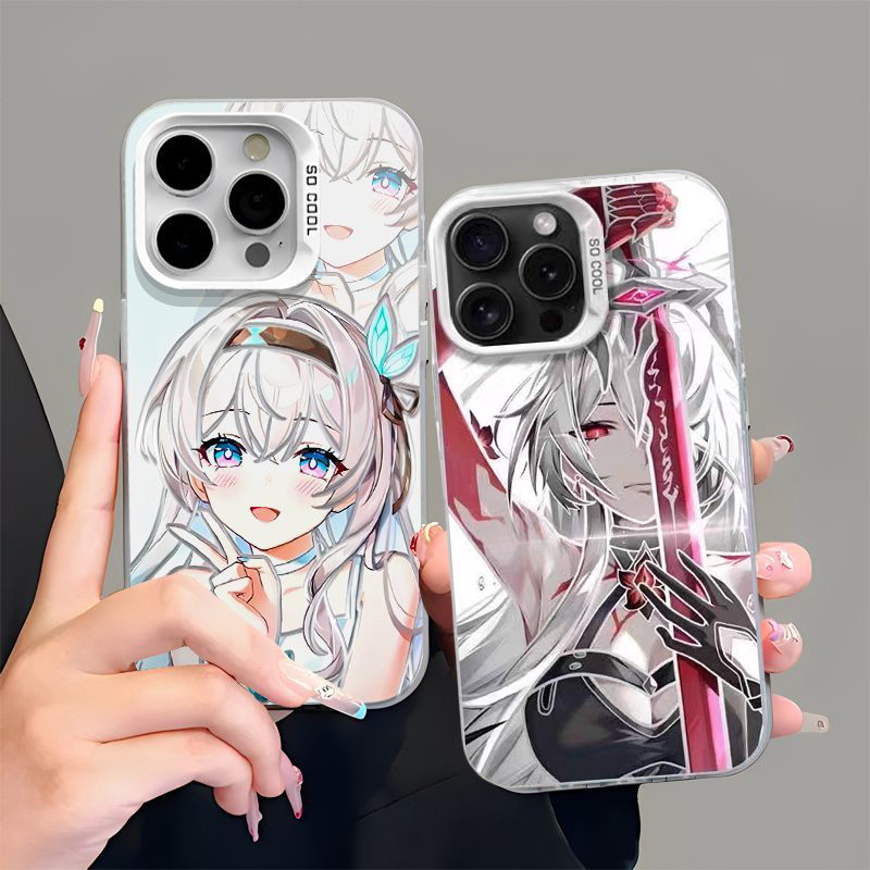 Honkai Star Rail Sunday Jingliu Firefly เคสโทรศัพท์สําหรับ OPPO Reno 13 12 11 Pro 13F 11F 12F 8T 5G 10 Pro Plus 5 6 8 7 Pro 7Z 8Z ค้นหา X8 Realme 11 11X 5G กรณี Raiden Meimori