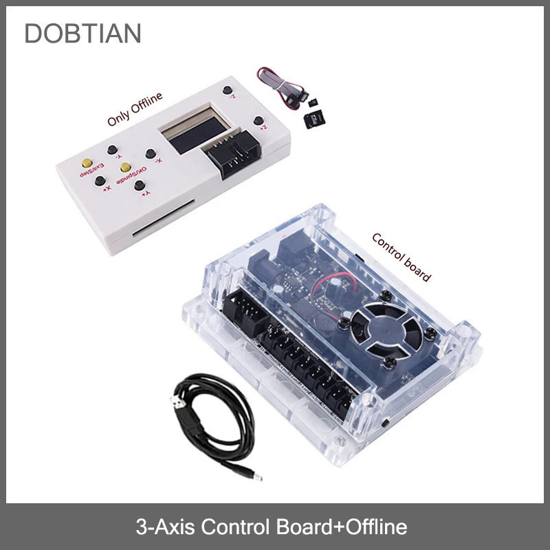 C Controller Tools 3-Axis Control Board GRBL 1.1 USB Port Integrated Driver With Offline Controller 