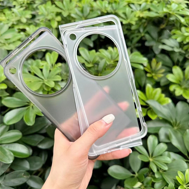 โปร่งใส,ใส,ด้าน,สีเทา,ธุรกิจพับพลิกเคสโทรศัพท์สําหรับoppo Find N3 CPH2499 findn3 Cover